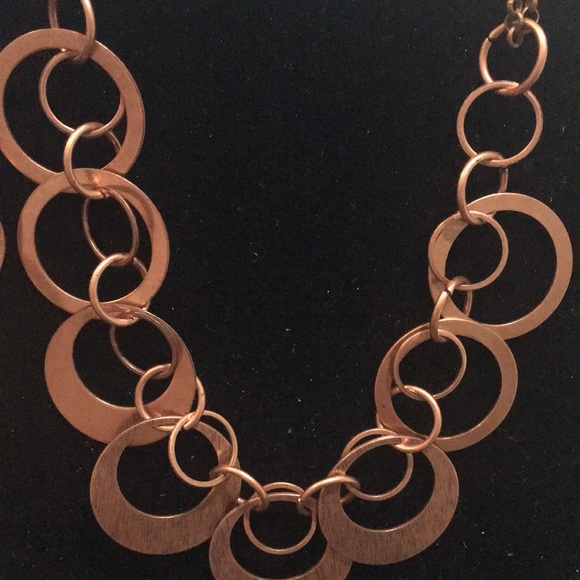 Paparazzi 3 piece necklace earring and bracelet set copper - Picture 2 of 7